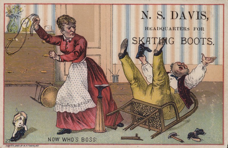 Man Falling Off Chair by American School