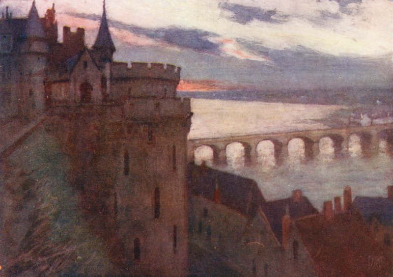 Amboise from the Terrace by Amy B. Atkinson