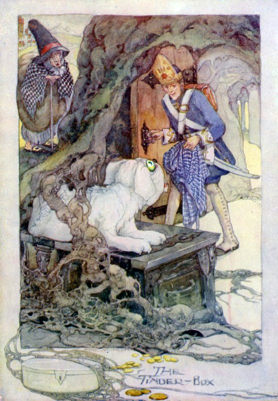 The Tinder Box by Anne after Anderson
