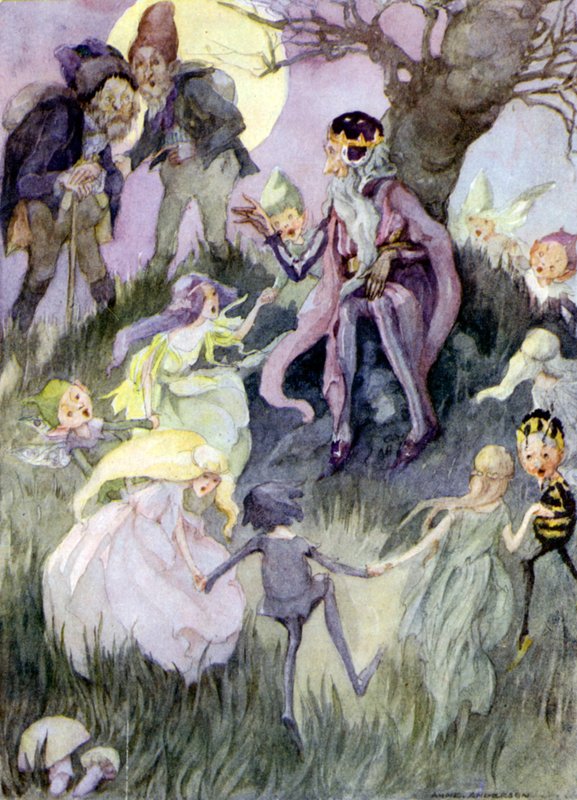 The Presents of the Little Folk by Anne after Anderson