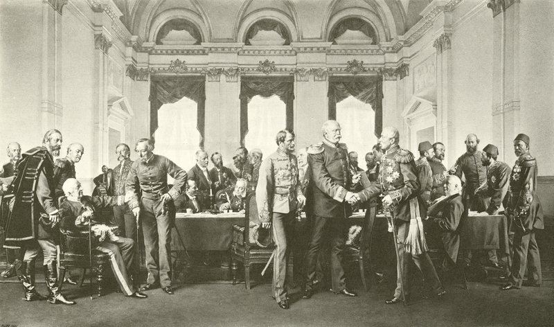 The Berlin Conference by Anton Alexander von Werner