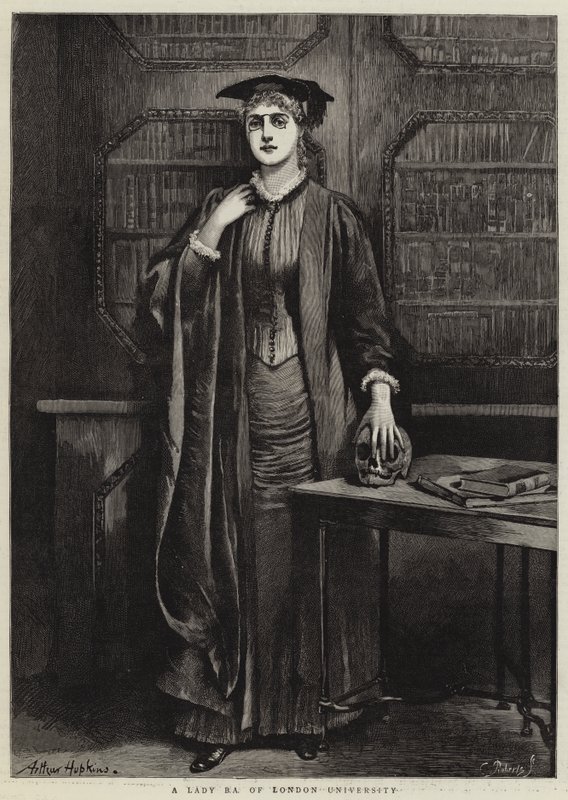A Lady BA of London University by Arthur Hopkins