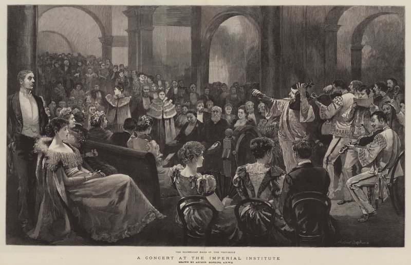 A Concert at The Imperial Institute by Arthur Hopkins