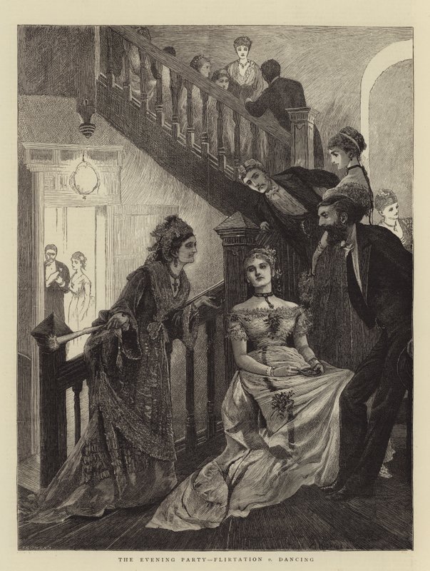 The Evening Party, Flirtation v Dancing by Arthur Hopkins