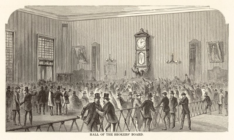 Hall of the Brokers Board by Arthur Lumley