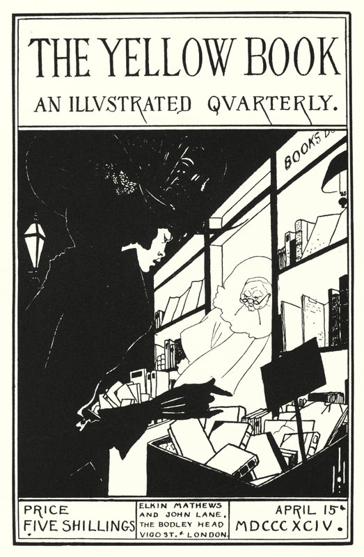 Design for Cover of The Yellow Book Prospectus by Aubrey Beardsley