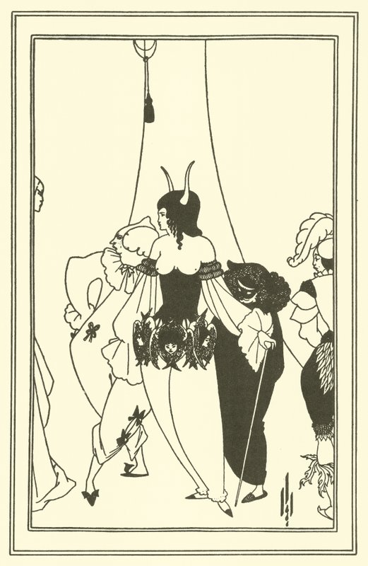The Masque of the Red Death by Aubrey Beardsley