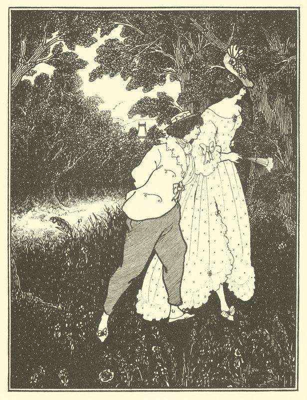 The Three Musicians by Aubrey Beardsley