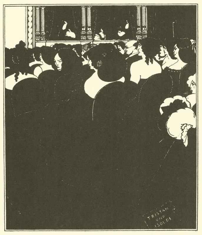 The Wagnerites by Aubrey Beardsley