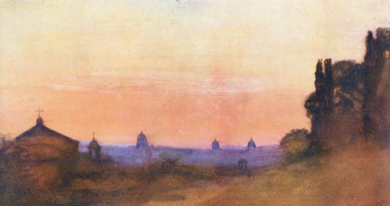 Rome: View from the Palatine by Aubrey Waterfield