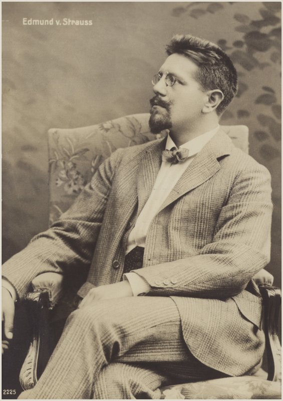 Portrait of Eduard Strauss by Austrian School