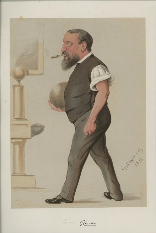 Count Gleichen (Prince Victor of Hohenlohe-Langenburg) by Carlo Pellegrini