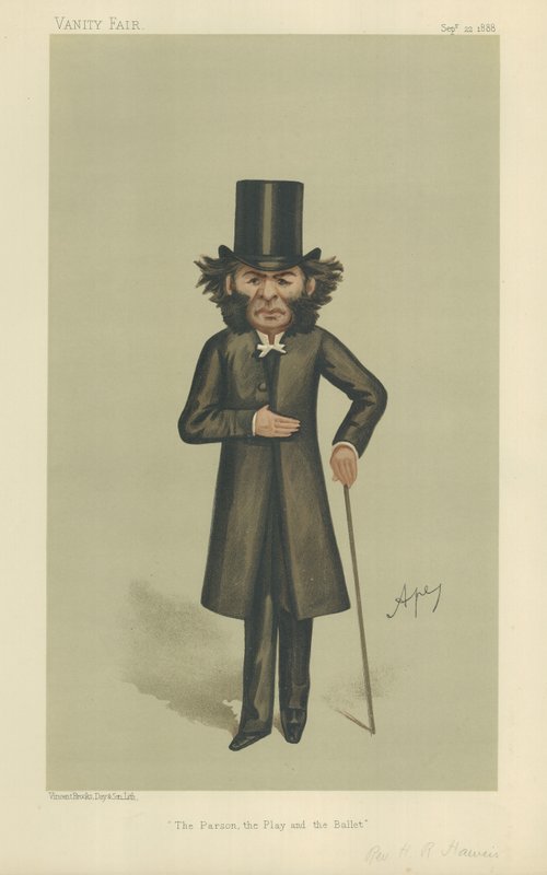 The Reverend Hugh Reginald Howeis by Carlo Pellegrini