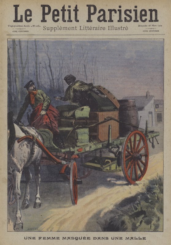 A Masked Woman in a Trunk by Carrey