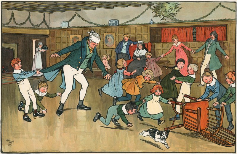 Christmas Fun by Cecil Charles Windsor Aldin