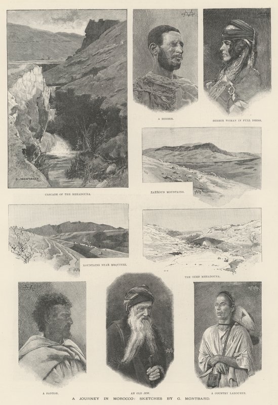 A Journey in Morocco by Charles Auguste Loye