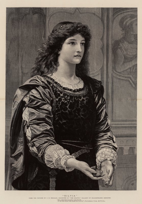 Silvia by Charles Edward Perugini
