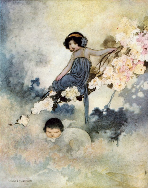 In Every Tree He Could See There Was a Little Child by Charles Robinson