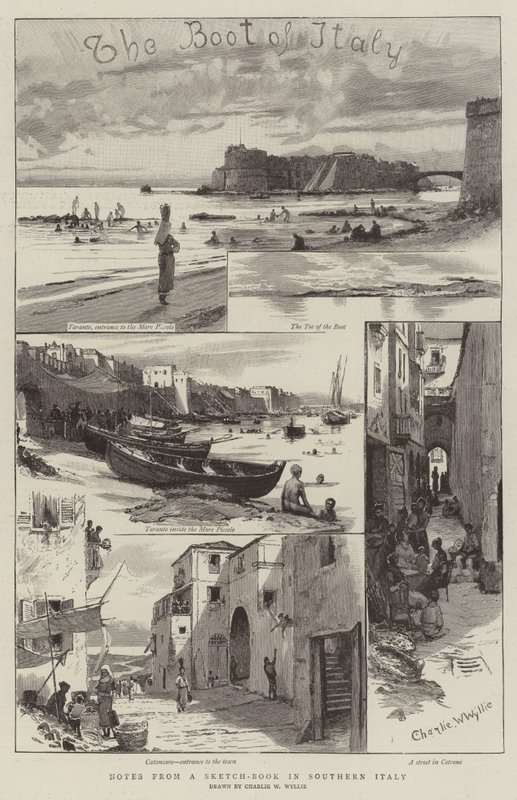 Notes from a Sketch-Book in Southern Italy by Charles William Wyllie