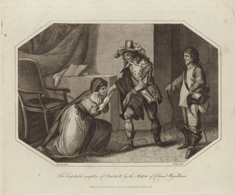 The Hospitable Reception of Charles II by Charles Benazech