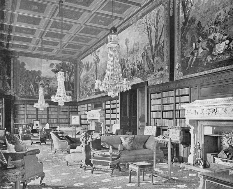 The Library by Charles Latham