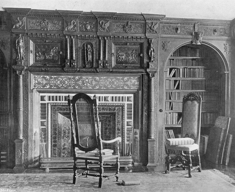 The North End of the Library by Charles Latham
