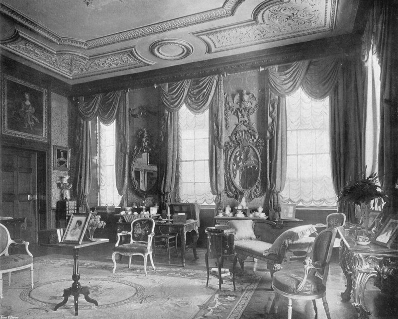 The Square Drawing-Room by Charles Latham