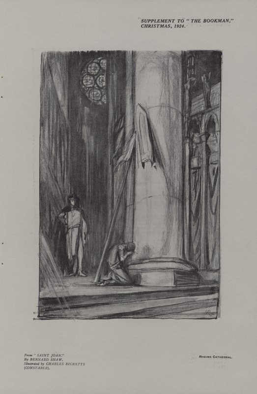 Scene in Rheims Cathedral from Saint Joan by Charles Ricketts
