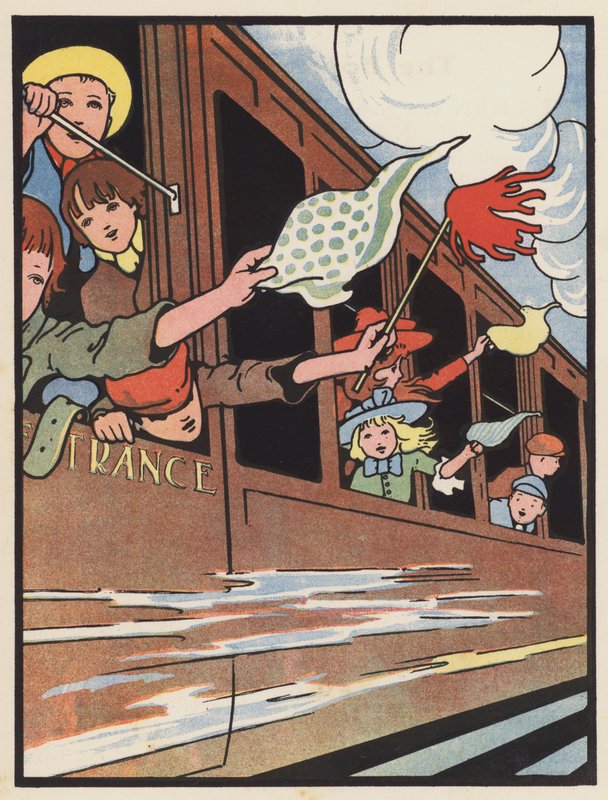 The Childrens Excursion Train by Charles Robinson
