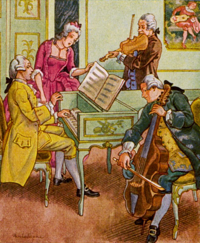 Musical Entertainment by Christophe (1856 1945)