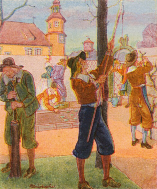 Fruit Tree Cultivation by Christophe (1856 1945)