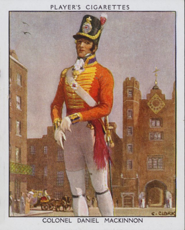 Colonel Daniel Mackinnon by Christopher Clark