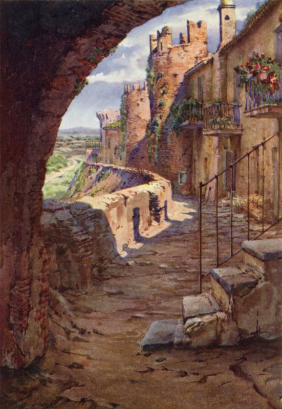 Bastions of Sangallo, Nettuno by Commendator Formilli