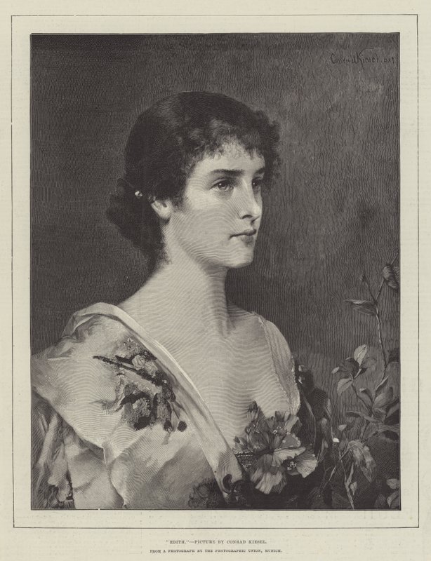 Edith by Conrad Kiesel