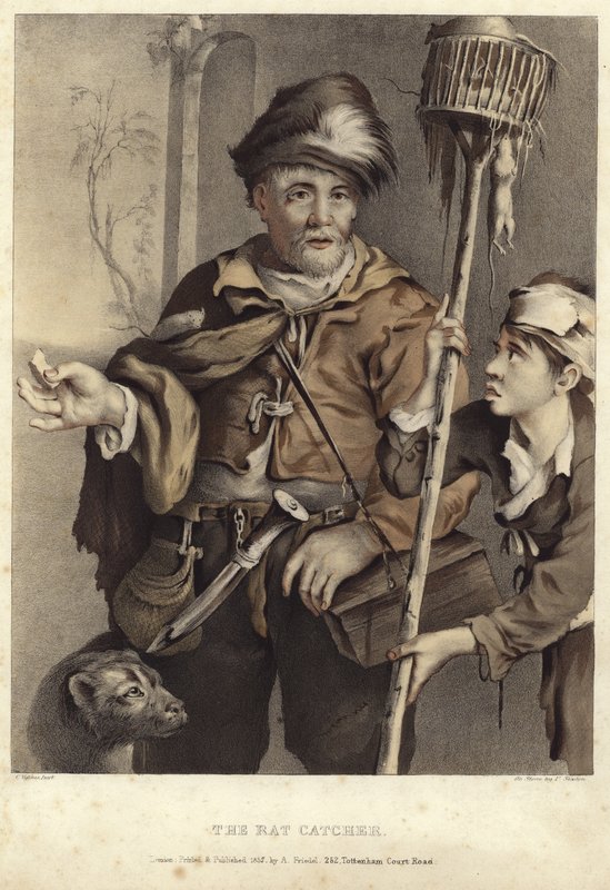 The Rat Catcher by Cornelis Visscher