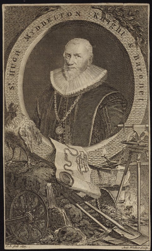 Hugh Myddleton by Cornelius Janssen van Ceulen