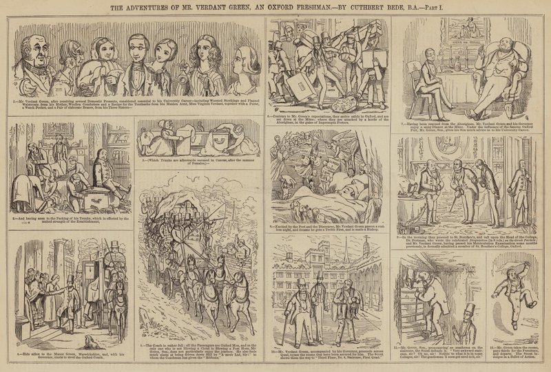 The Adventures of Mr Verdant Green, an Oxford Freshman by Cuthbert Bede