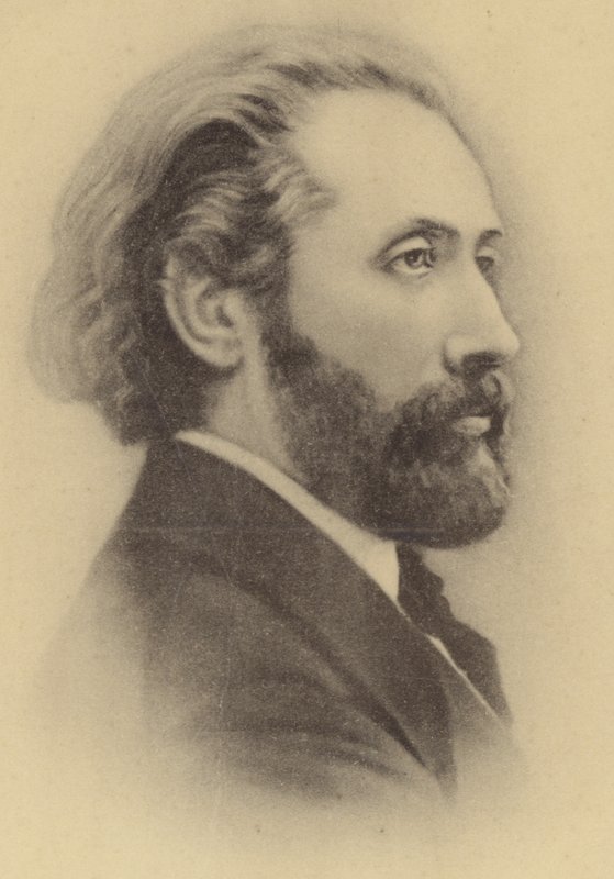Portrait of Julius Schulhoff by Czech Photographer