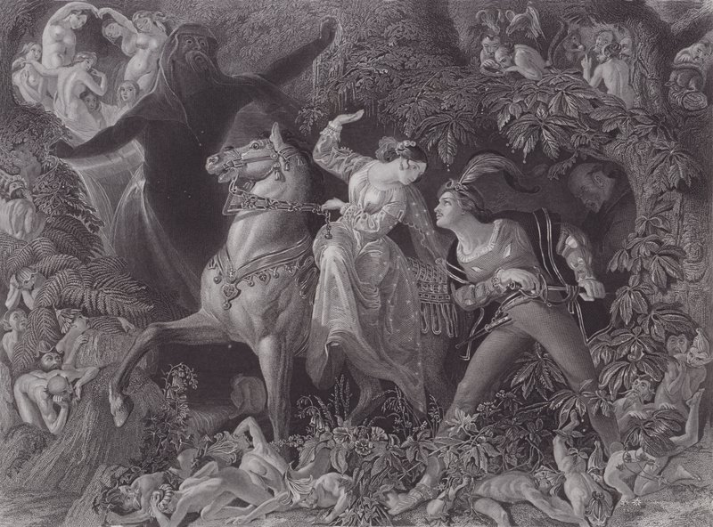 Undine by Daniel (after) Maclise