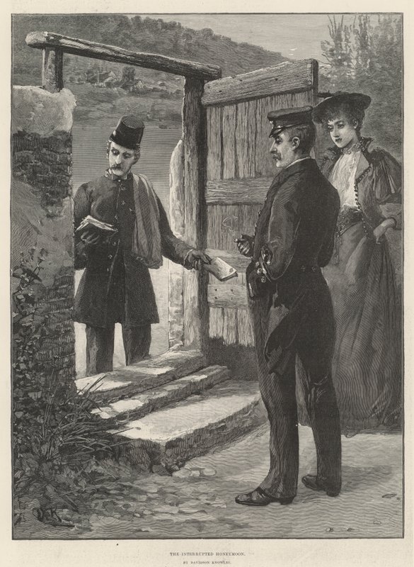 The Interrupted Honeymoon by Davidson Knowles