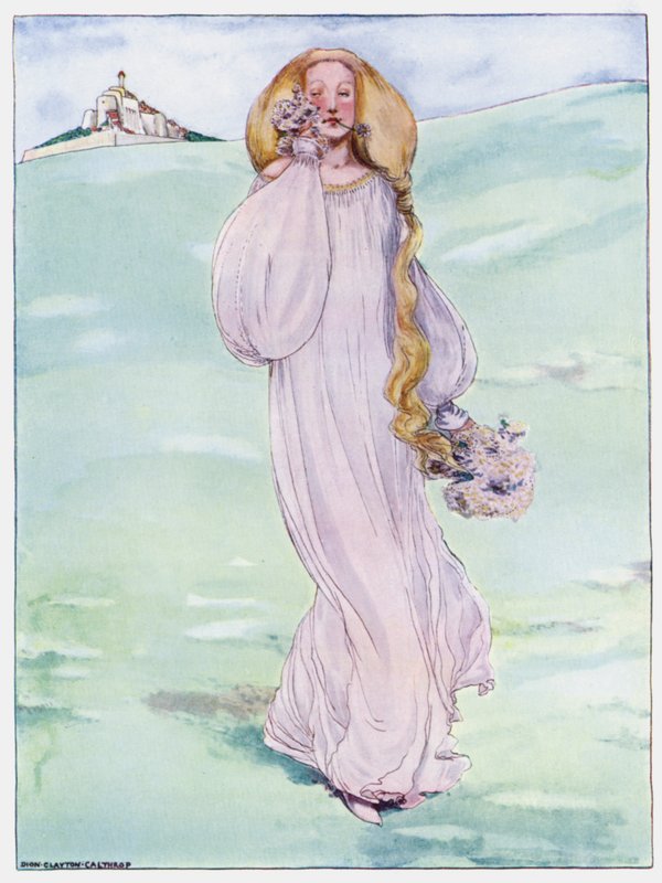 The Princess in the Daisy Field by Dion Clayton Calthrop