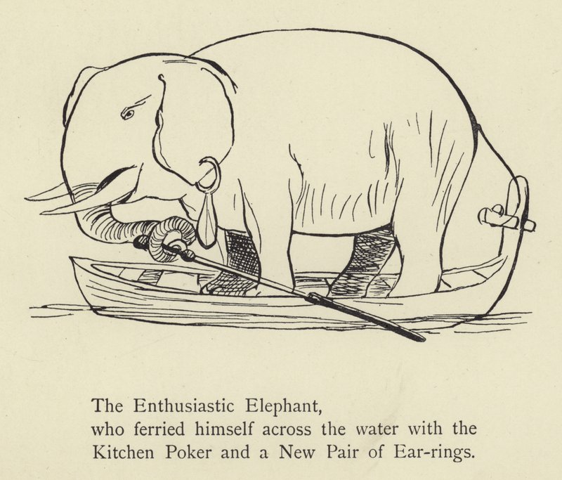 The Enthusiastic Elephant by Edward Lear