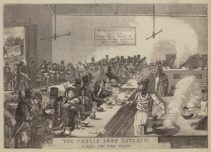 Public Soup Kitchen by Edward Hull