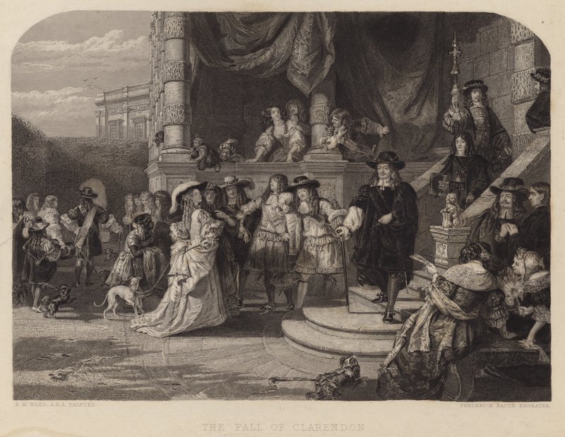 The Fall of Clarendon by Edward Matthew Ward