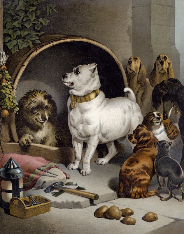 Alexander and Diogenes by Edwin after Landseer
