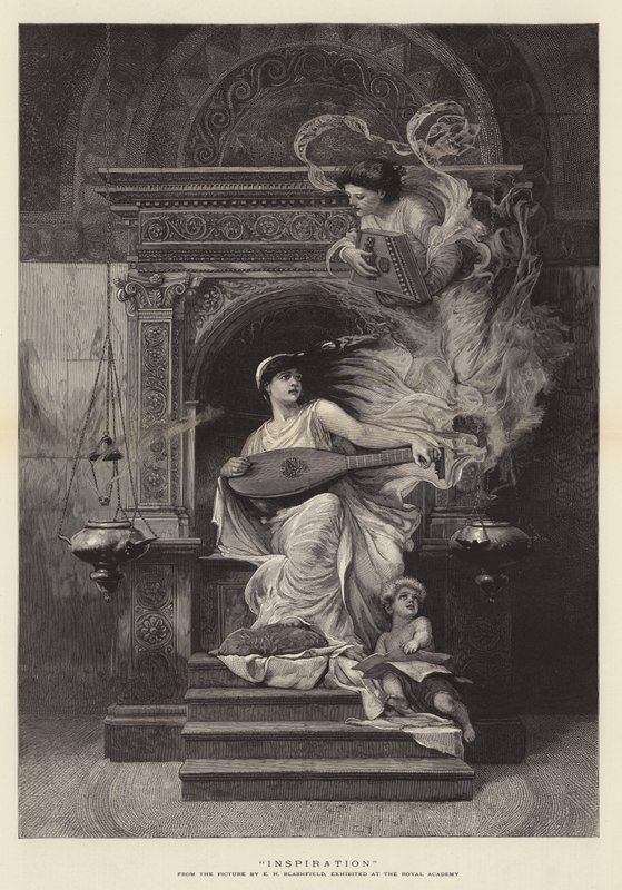 Inspiration by Edwin Howland Blashfield
