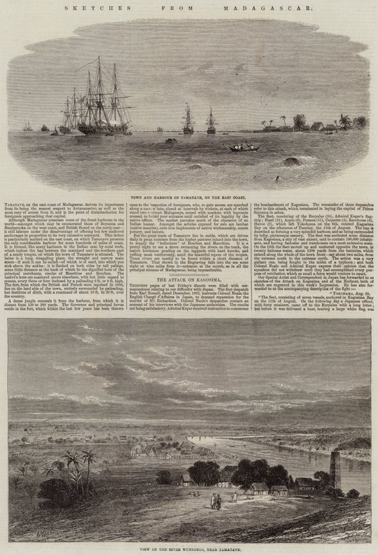 Sketches from Madagascar by Edwin Weedon