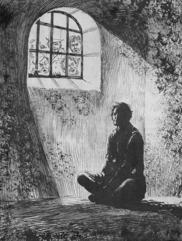 Kaspar Hauser by English School