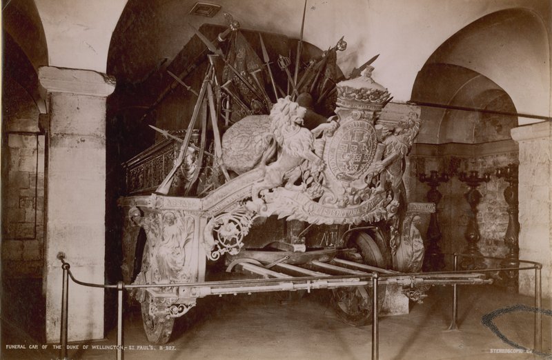 Funeral Carriage of the Duke of Wellington by English Photographer