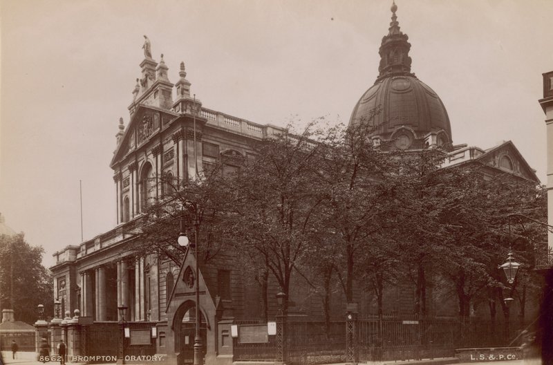 General View of Brompton Oratory by English Photographer